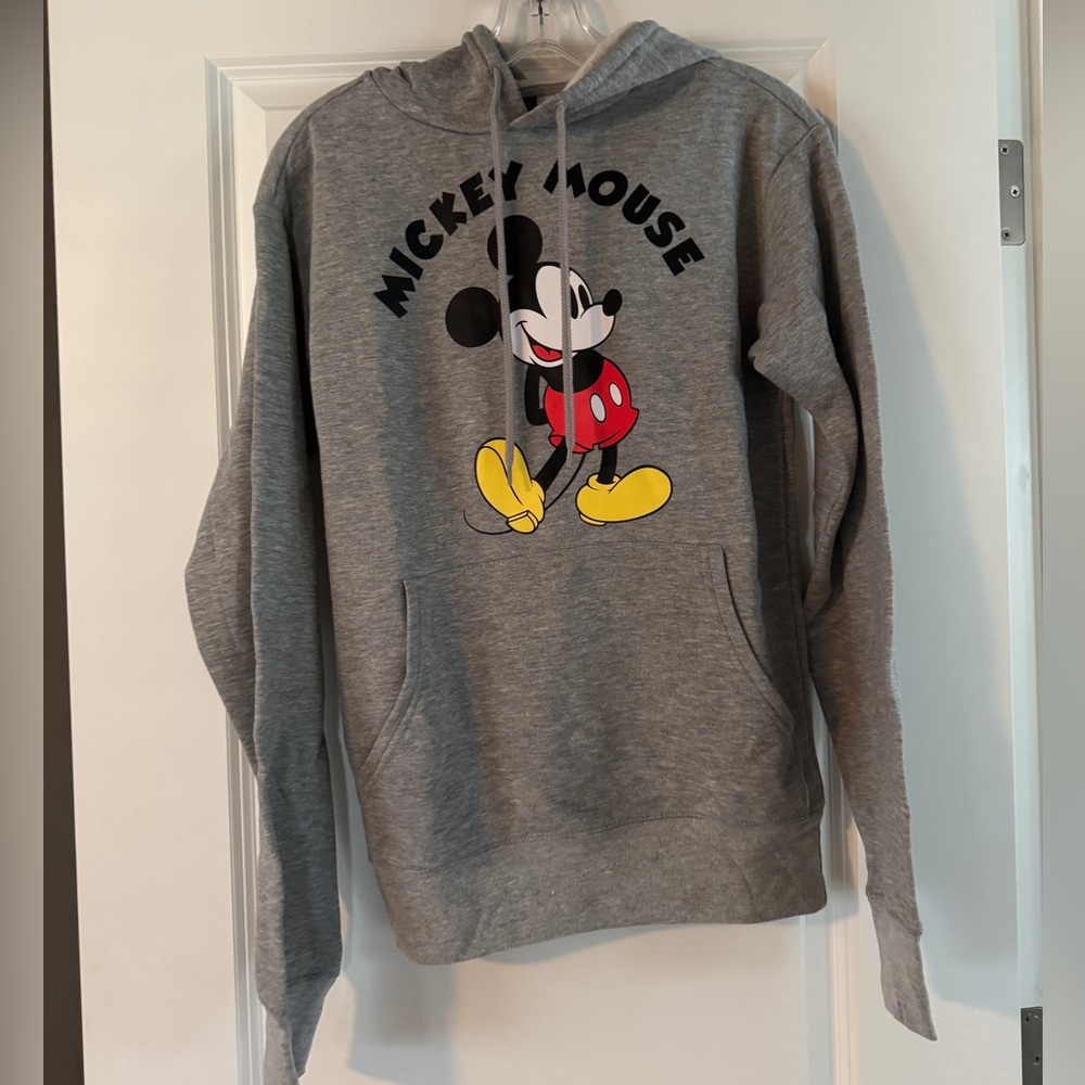 Disney Mickey Mouse Unisex Sweatshirt, Gray